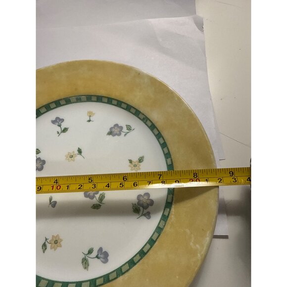 3 CorningWare Classical Garden Pattern Luncheon Plates 8.5-Inch Made In USA - Picture 4 of 5